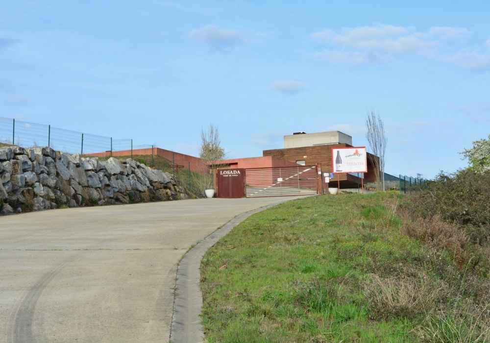 Vista Entrada Bodegas Losada