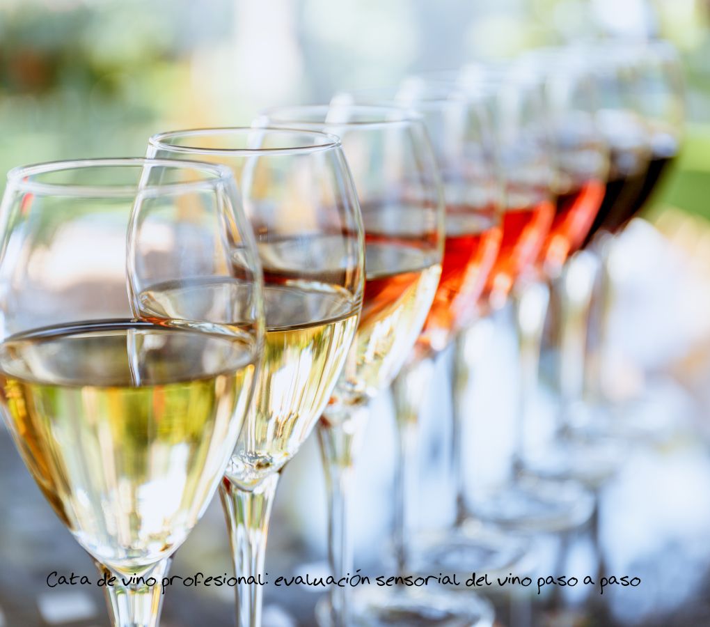 Cata de vino profesional: evaluación sensorial del vino paso a paso